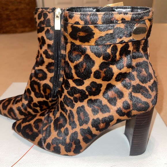 Sole Society So-Simeona Haircalf Leopard Booties - Picture 5 of 12